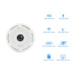 360 Panoramic WIFI Camera V380 Pro Two Ways AUDIO Smart Home Security Protection MINI Surveillance Wireless Camera 5MP