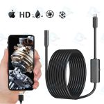 دوربین شلنگی و آندوسکوپی 10 متری مدل Lightning (ios) برای گوشی های آیفون