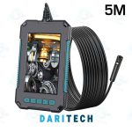 دوربین شلنگی و آندوسکوپی مانیتور دار 5 متری P40 مدل 2 لنز