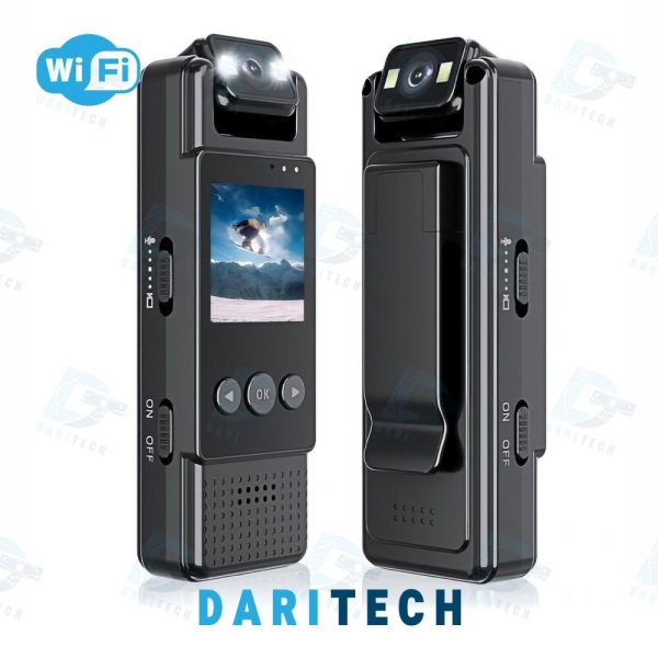 بادی کمرا ، دوربین لباسی ورزشی و پلیسی مدل L12 – WiFi