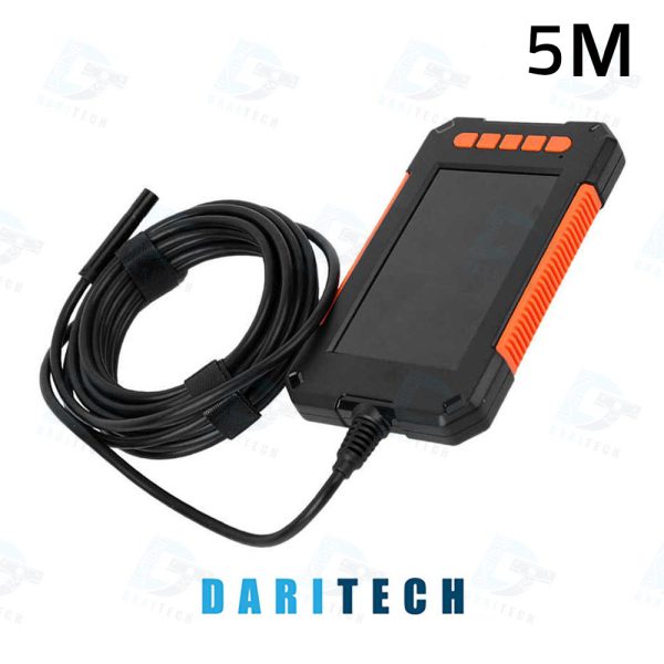 ویدئو بروسکوپ ، دوربین شلنگی و آندوسکوپی مانیتوردار 5 متری P40 -8mm