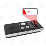 دستگاه ضبط صدای خبرنگاری V80 مدل 32 گیگ با نگهداری 30 ساعت شارژ - تصویر 3
