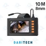 ویدئو بروسکوپ ، دوربین شلنگی و آندوسکوپی مانیتوردار 10 متری P210 -8mm