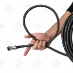 دوربین شلنگی آندوسکوپی صنعتی ۵ متری + ۵ متر فنر (مناسب حفاری و کاوش)