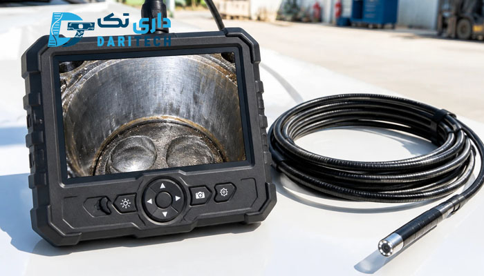 اندازه ی مناسب مانیتور و رزولوشن صفحه نمایش ویدئو بروسکوپ برای کار در نور مستقیم آفتاب